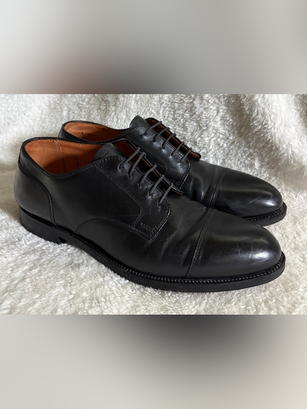 Men's Alden X Brooks Brothers Black Cordovan Cap Toe … - Gem